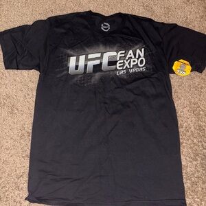 NWT Men’s Vintage 2010 UFC black fan expo t-shirt, Size L #UFC #GraphicTee